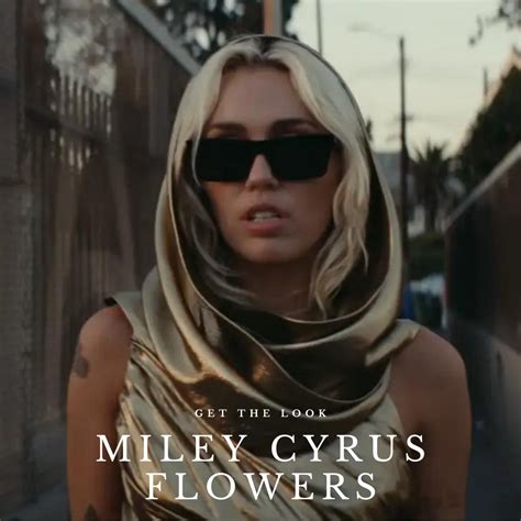 miley cyrus flowers original.